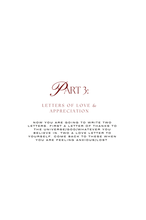 Post Break Up Glow Up Bundle // Digital Journals